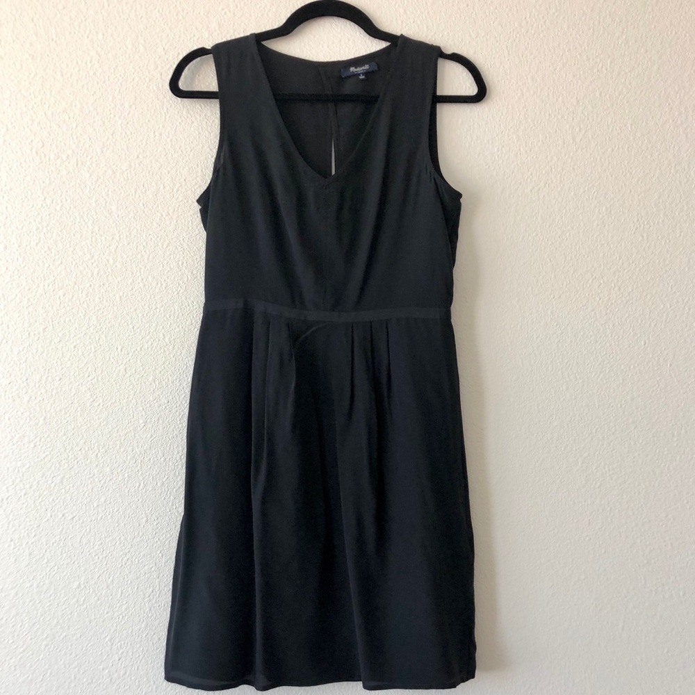 Madewell “night out” black dress, Sz 4